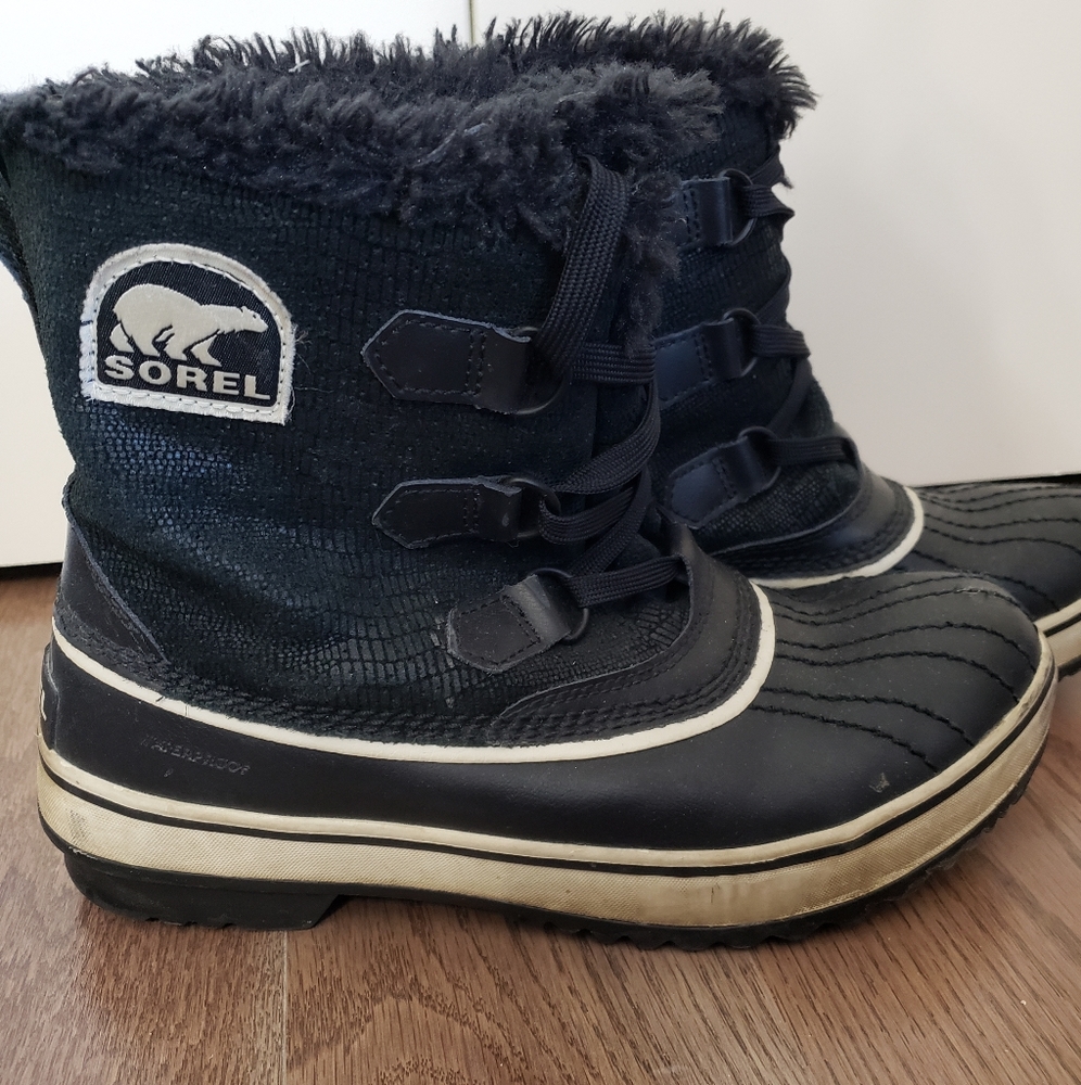 Sorel Tivoli Black winter boots 7M